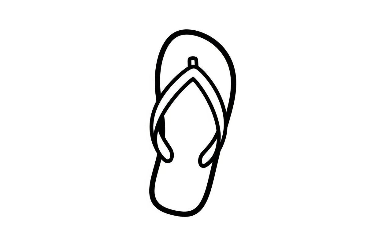 Beach Sandals Flip Flop Vector Bundl, an Illustration by jahid234 (Photo 33 of 49)