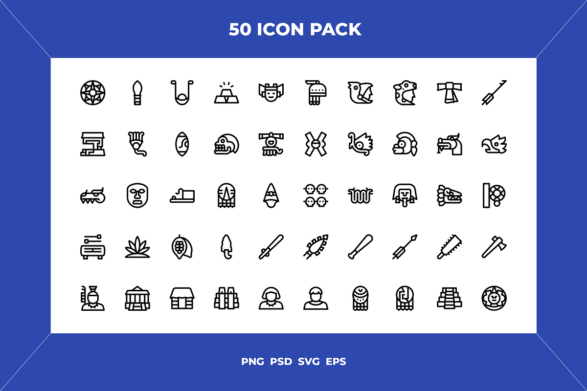 Aztec icons, an Icon by Wencory (Photo 1 of 2)