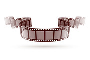 Cinema video film tape Vector + PNG, an Object Illustration by LoopAll (Thumbnail 2 of 2)
