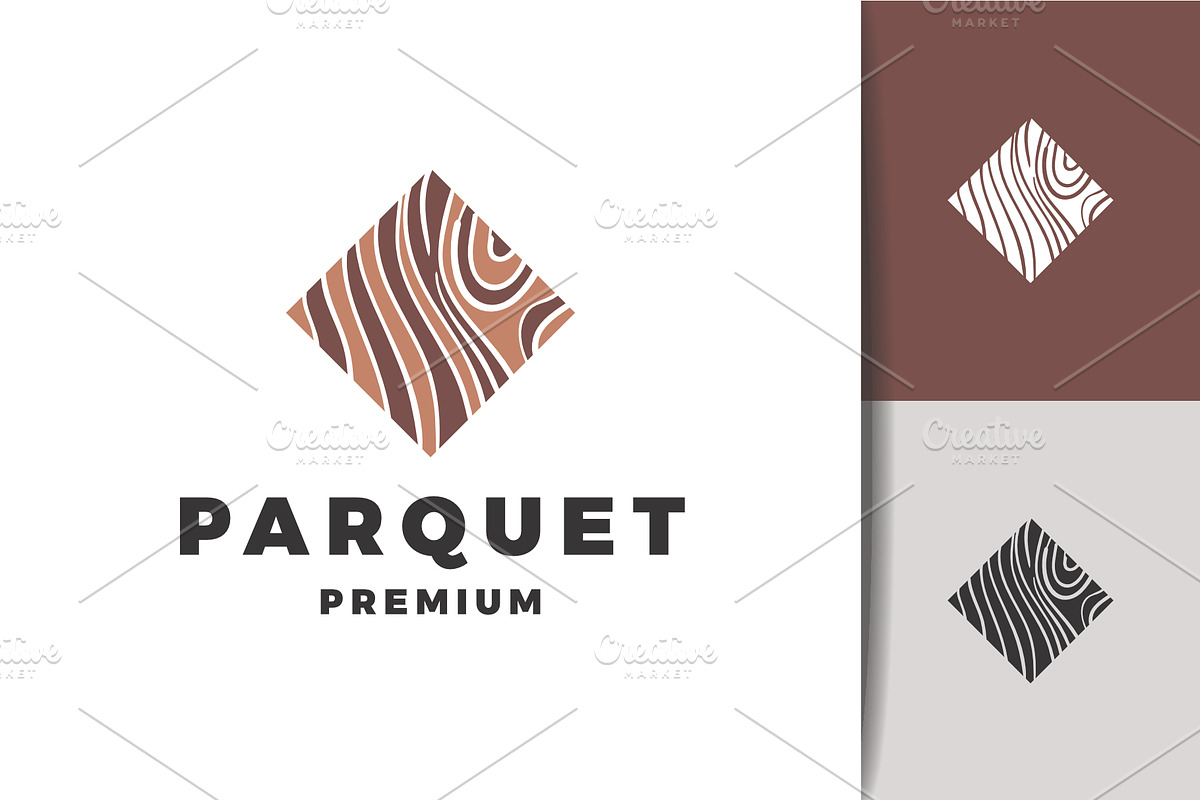Modern Elegant Parquet Floor Logo, a Branding & Logo Template by mesuka (Photo 2 of 2)