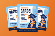 Graduation Party Invitation, a Flyer Template by MMPixelCraft (Thumbnail 3 of 5)