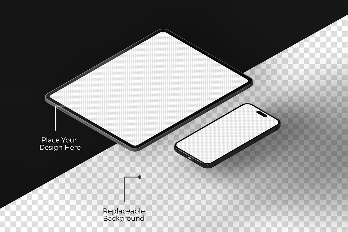 Animated iPhone & iPad Mockup Set, an iPhone Mockup by Modern Studio (Photo 2 of 6)
