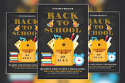 Back to School Flyer Template, a Flyer Template by VaaniDesigns (Thumbnail 2 of 2)