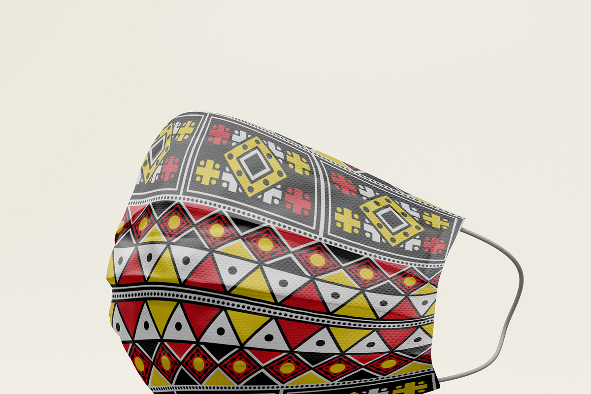 Samakaka seamless vector pattern, a Pattern Graphic by KVIO (Photo 9 of 12)