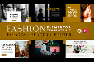 Fashion | Elementor Template Kit
