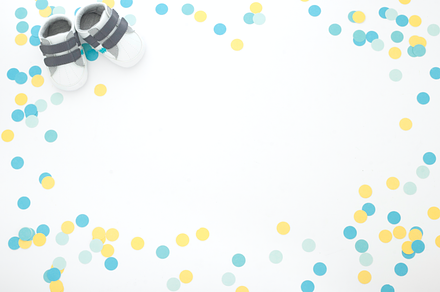 Baby Shower Flat Lay Invitation