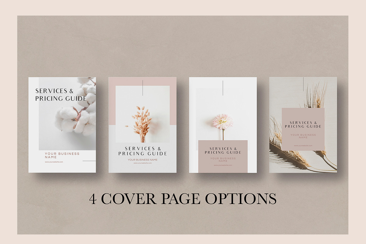 Services & Pricing Template | JANE, a Brochure Template by Studio Next (Photo 4 of 14)