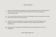 Instagram Templates | Canva, a Social Media Template by Maga Studio (Thumbnail 6 of 6)