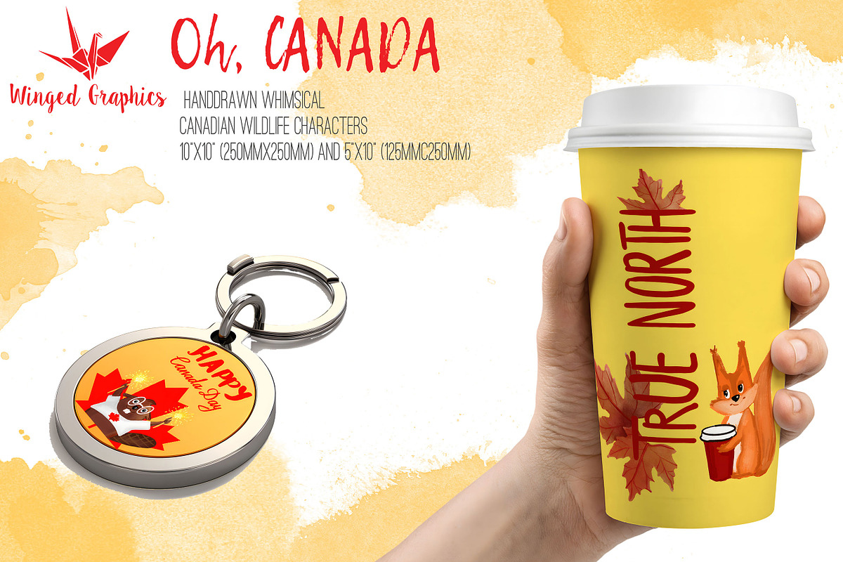 Oh Canada, illustrations, an Animal Illustration by Winged Graphics (Photo 4 of 5)
