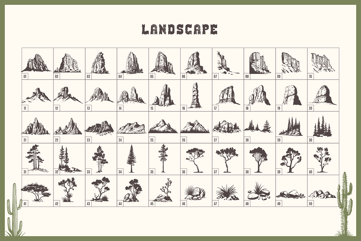 Wild, Wild West. 250 Illustrations, an Object Graphic by Cosmic Store (Photo 7 of 9)