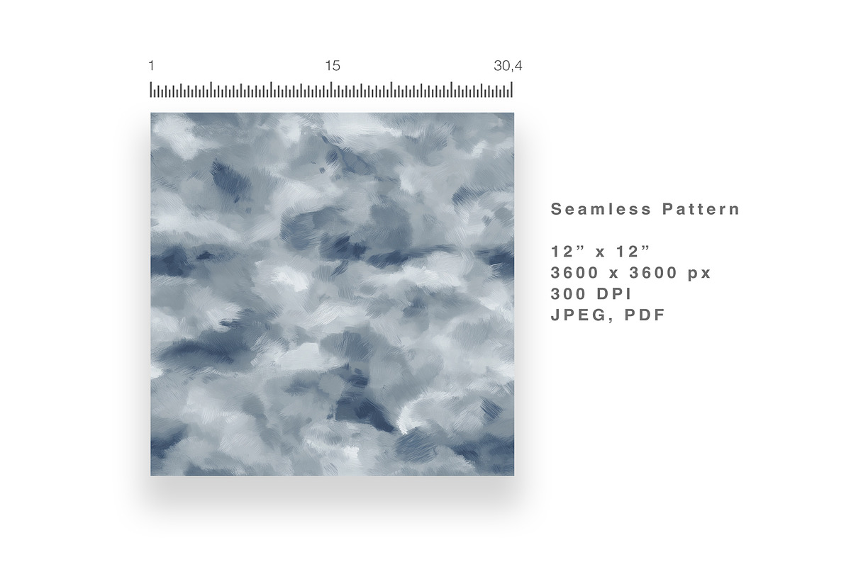 6 Seamless Pattern: Blur Abstract, a Pattern Graphic by StudioCitra (Photo 5 of 10)