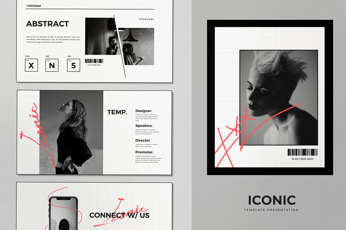 Iconic - Minimal Lookbook Keynote, a Presentation Template by Dirtytemp Studio (Photo 11 of 11)