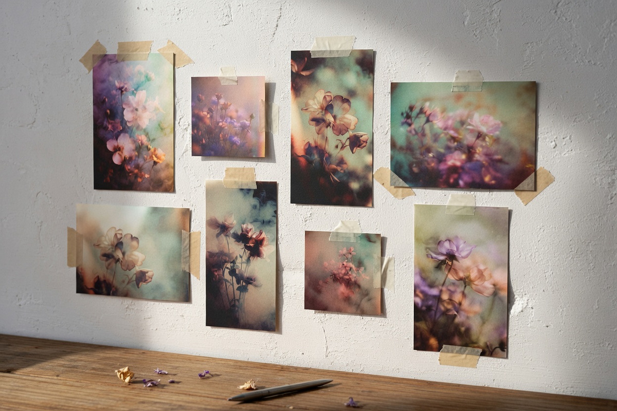 Flowers in a mysterious haze, a Decorative Illustration by O m N i  Studio (Photo 4 of 18)