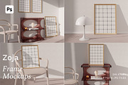 Frame Mockup Bundle ZOJA, a Print Template by Bonumo (Thumbnail 1 of 14)