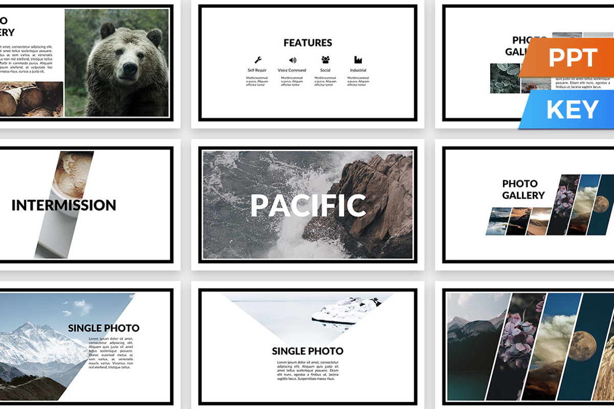 Pacific Presentation Template, a Presentation Template by SlideStation (Photo 1 of 5)