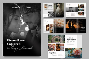 Wedding Elegant Magazine Template, a Templates & Theme by studiogstock