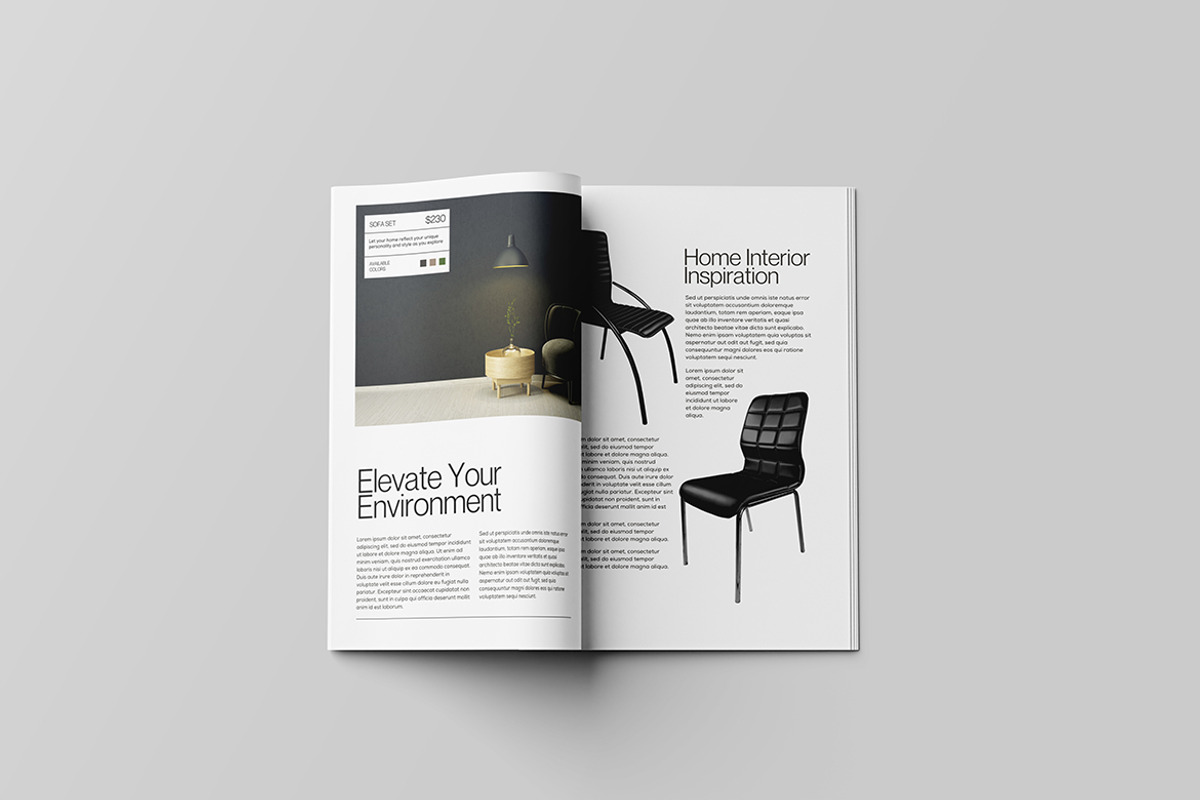 Catalog Brochure Mockup, a Books & Magazine Mockup by graphic_keY (Photo 3 of 5)