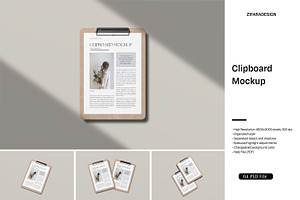 Clipboard Mockup