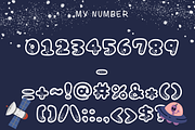Cute Starts, a Symbol Font by It me digital art (Thumbnail 5 of 8)