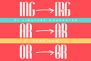 Bath York - Modern Sans, a Sans Serif Font by BearyType Studio (Thumbnail 9 of 12)