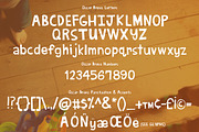 Oscar Bravo Font, a Handwritten Font by Groovy Fonts by Mindy (Thumbnail 2 of 5)