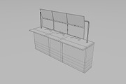 3D Model Multi Computer Monitor, an Object 3D Model by mrfauzi (Thumbnail 5 of 7)