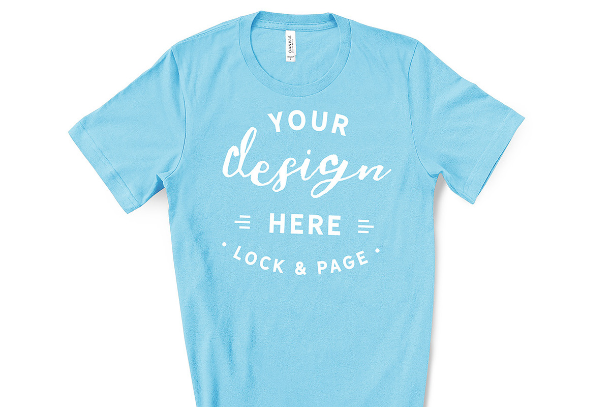 Male Bella Canvas 3001 Mockup Bundle, a Shirt Mockup by lock and page (Photo 15 of 60)