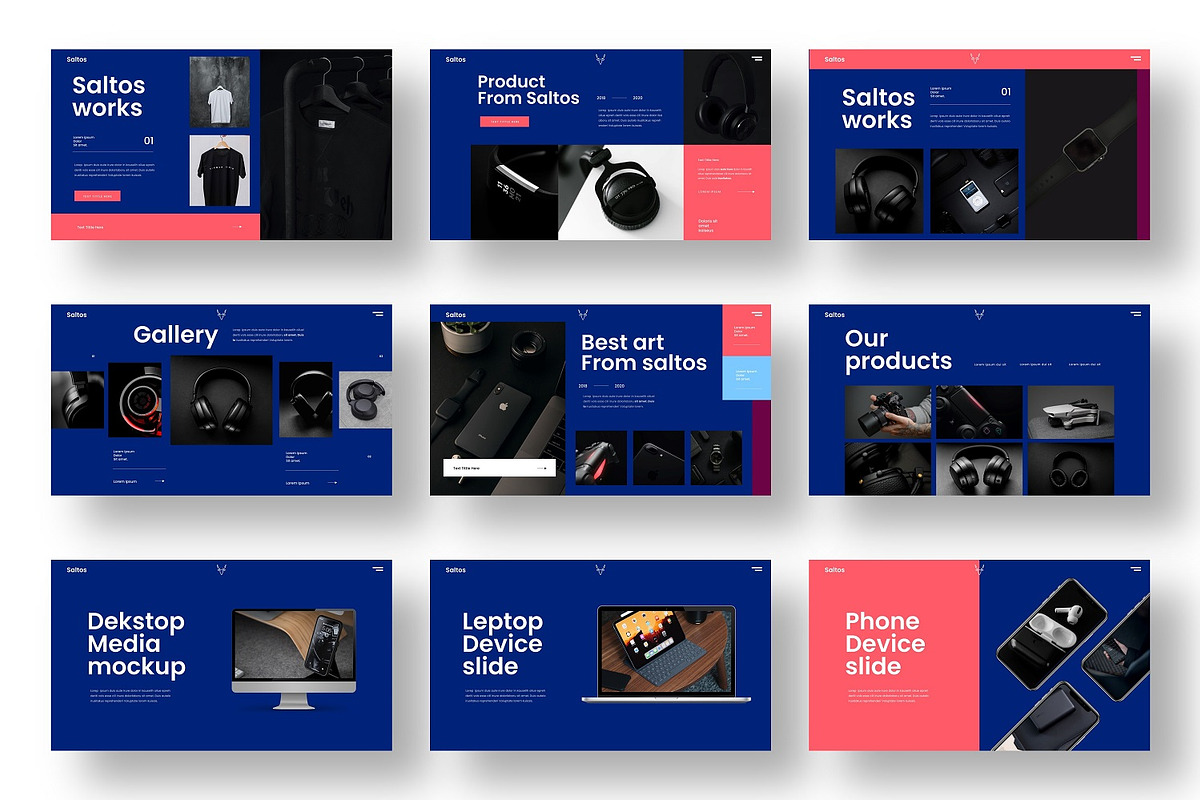 Saltos – Business Keynote Template, a Presentation Template by Dens Creative Studio (Photo 4 of 6)
