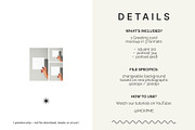 Square greeting card in hand mockup, a Merchandise Mockup by MCKP*ME (Thumbnail 2 of 5)