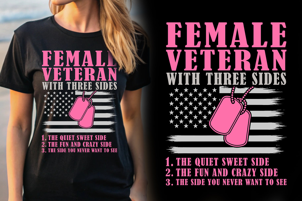 Veteran T-shirt Design, a Graphic by Crafts Bundle