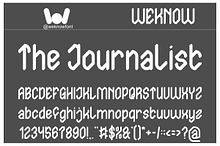 The Journalist Font
