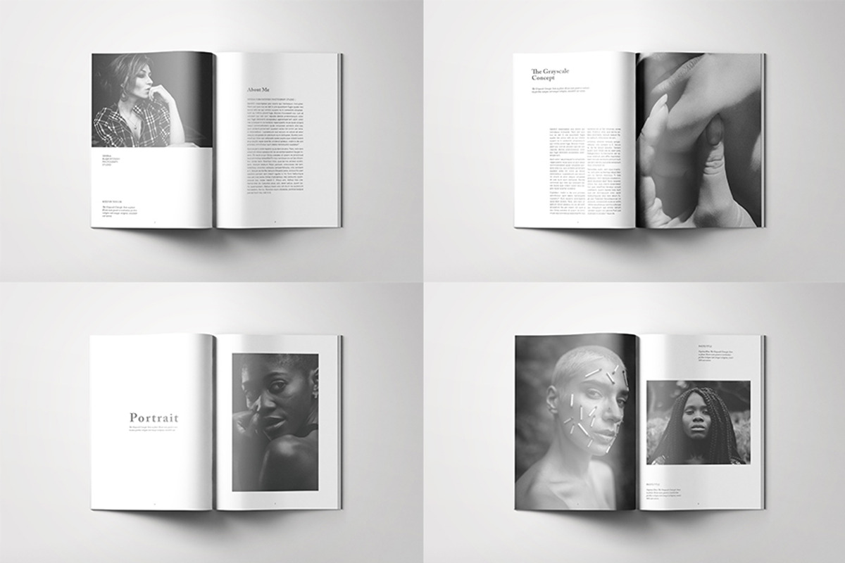 Photo Album Template, a Magazine Template by Bookrak Graphic Design (Photo 2 of 8)