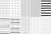 Grids & Lines Seamless Patterns, a Pattern Graphic by Youandigraphics (Thumbnail 9 of 12)