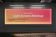 Light Screens Mockup, a Mockup by PixelPiknik (Thumbnail 4 of 6)