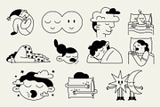 Sweet Dreams | Graphic collection, a Graphic by katieromanoff_art (Thumbnail 9 of 10)