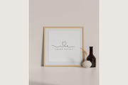 Aesthetic frame mockup, a Product Mockup by mockupocka (Thumbnail 6 of 14)
