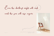 Marlyn - Handwritten Script Font, a Script Font by Craft Supply Co. (Thumbnail 4 of 10)
