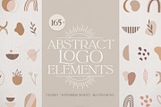 Abstract logo elements & frames, a Branding & Logo Template by Michèle Kae (Thumbnail 1 of 10)