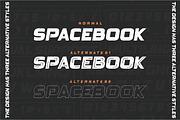 SPACEBOOK, a Sans Serif Font by And Studio (Thumbnail 3 of 19)