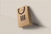 Paper Bag MockUp, a Packaging Mockup by megostudi0 (Thumbnail 3 of 7)
