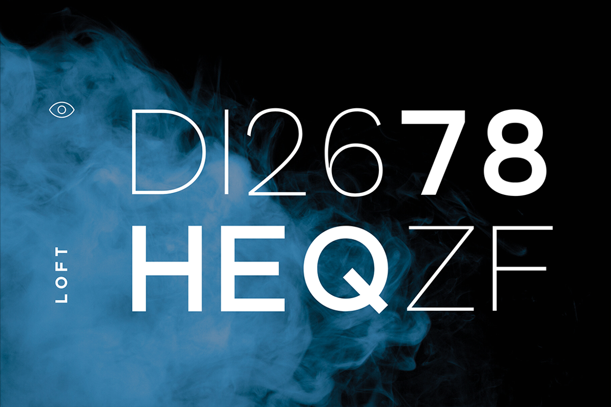 LOFT - Minimal Display Font Family, a Sans Serif Font by Designova® (Photo 8 of 15)