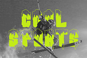 Froozzen Winter Funny Cartoon Displa, a Handwritten Font by Maulana Creative (Thumbnail 7 of 7)