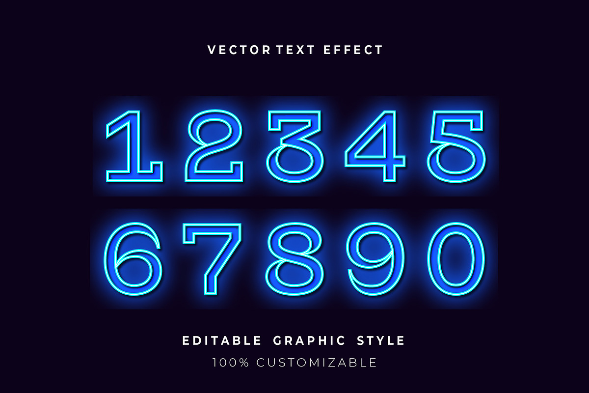 Neon Frame Cyber Text Effect preview 2