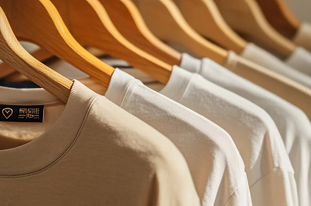 Chic neutral t-shirt line, a Photo by Beautiful things