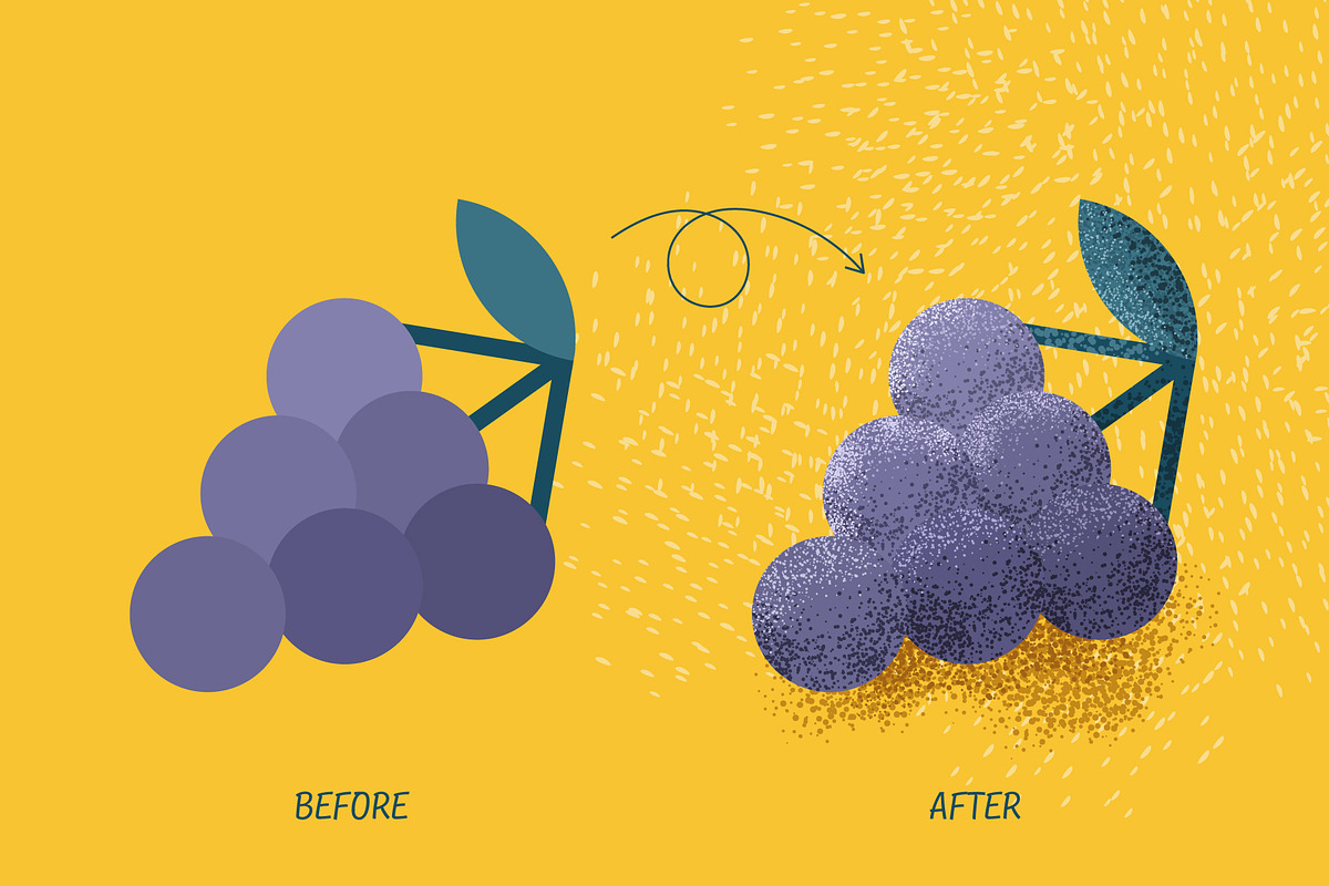 18 Shader Brushes for Illustrator, a Brush Add-On by IuliiaSavko (Photo 5 of 8)