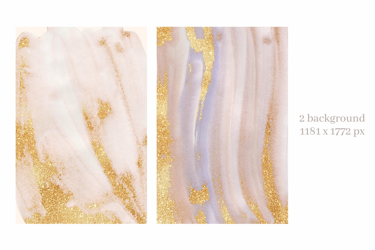Watercolor brush strokes, a Texture Graphic by Elona Laff (Photo 6 of 10)