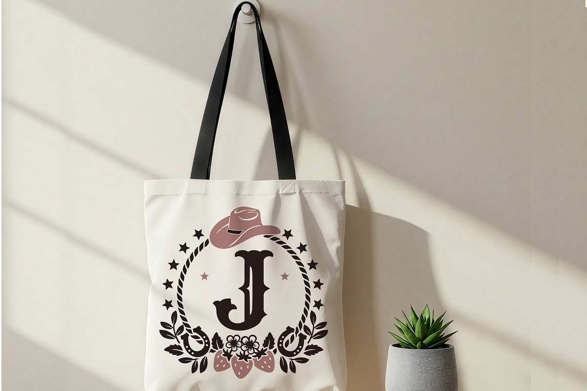 Coastal Cowgirl Monogram SVG Bundle, a Graphic by TanchaArt (Photo 6 of 10)