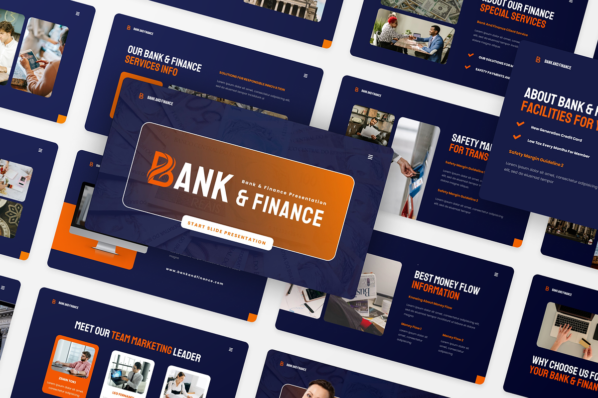 Bank And Finance Keynote, a Presentation Template by Annora Studio (Photo 5 of 5)