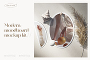 Modern moodboard mockup kit, a Product Mockup by Creatoom (Thumbnail 2 of 23)