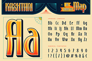 Kashtani, a Sans Serif Font by Burntilldead (Thumbnail 2 of 12)